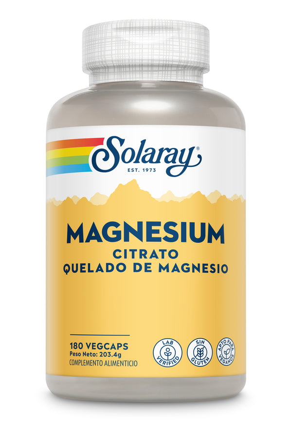 Big Magnesium Citrate - 180 vegacapsules