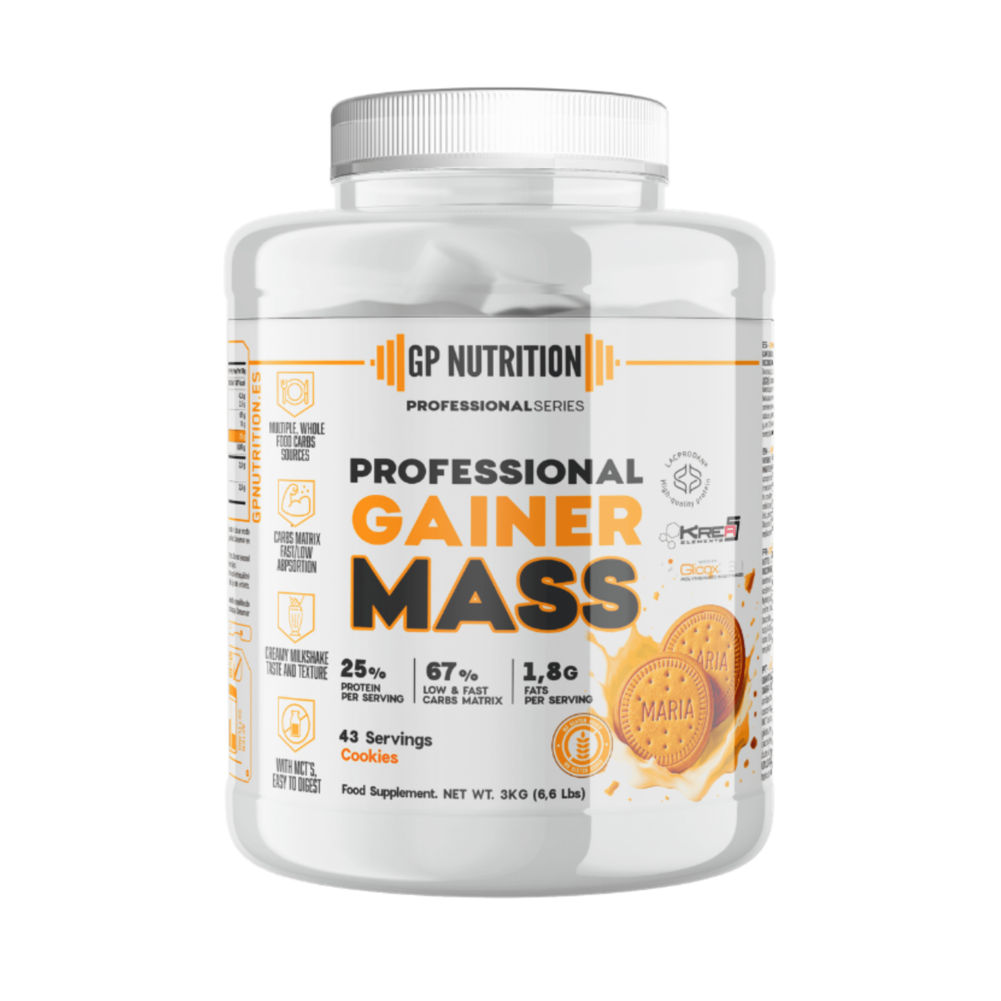 PROFESSIONAL GAINER MASS - 3kg - GP Nutrition – Tribu Naturals