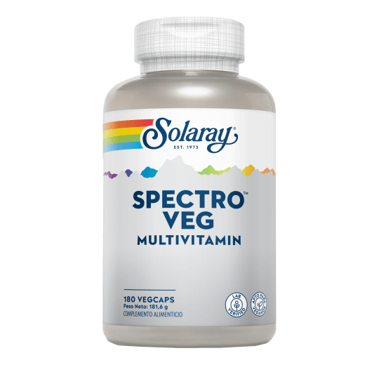 VEGETARIAN SPECTRO - 180 VEGCAPS - Solaray