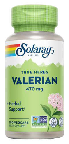 Valeriana - 470mg - 100 vegacaps - Solaray