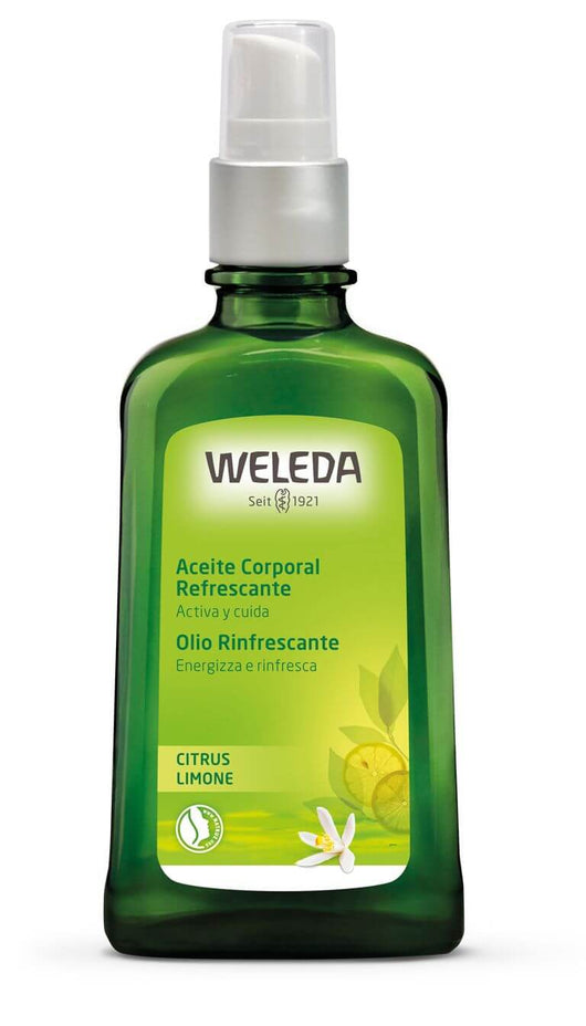 Aceite Corporal Refrescante de Citrus 100 ml Piel Seca - Tribu Naturals