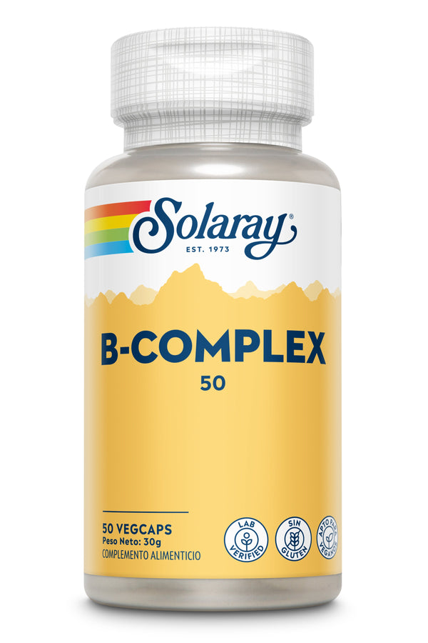 B Complex 50 - 50 vegacápsulas - Tribu Naturals