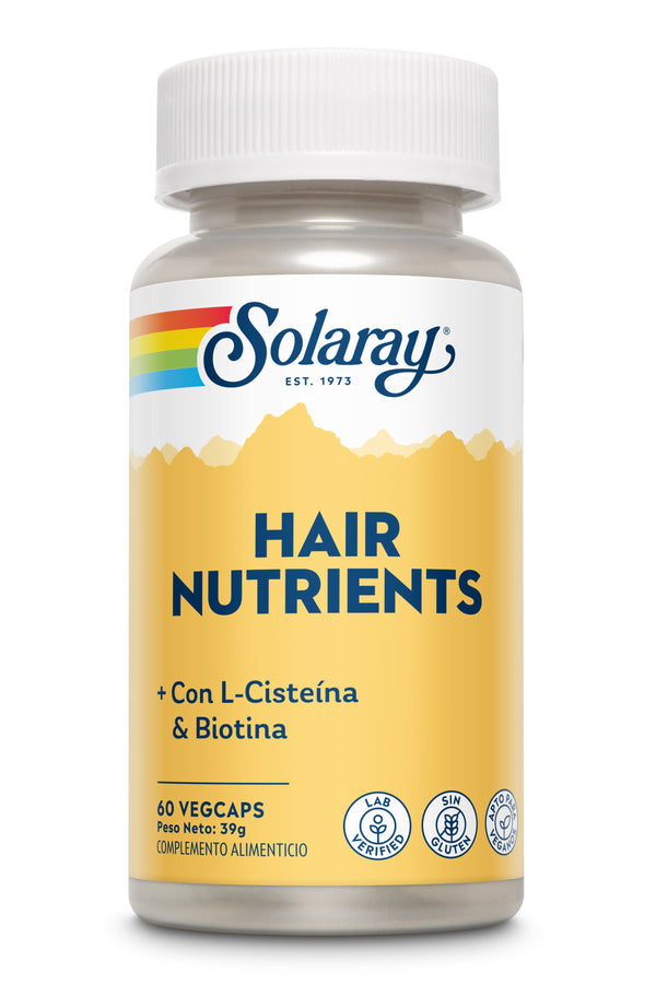 Hair Nutrients 60 vegacápsulas - Pelo, piel, y uñas - Tribu Naturals