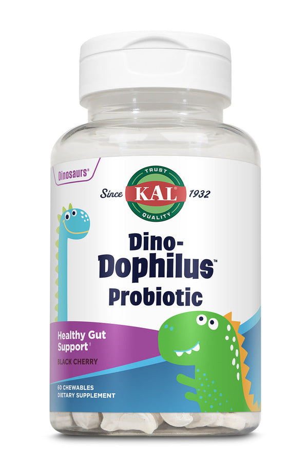DinoDophilus™ 60 comprimidos masticables sabor cereza - Tribu Naturals