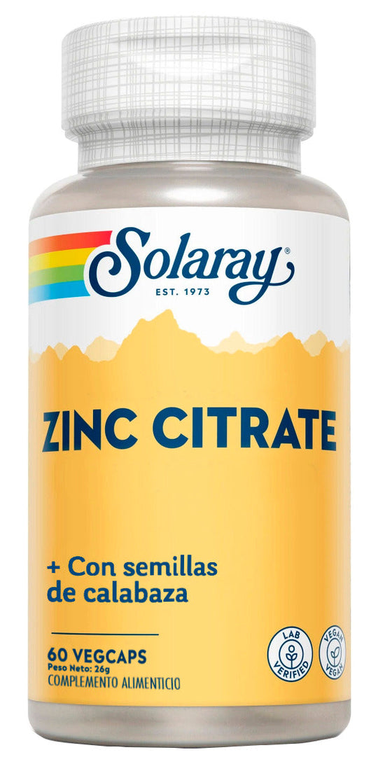 Zinc - 60 vegacápsulas - Tribu Naturals