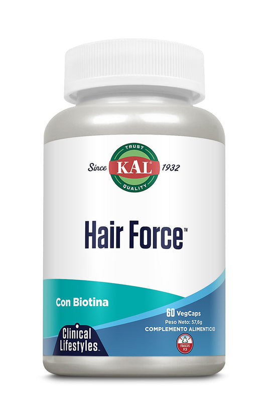 Force Hair - 60 vegacápsulas Pelo Fuerte - Tribu Naturals