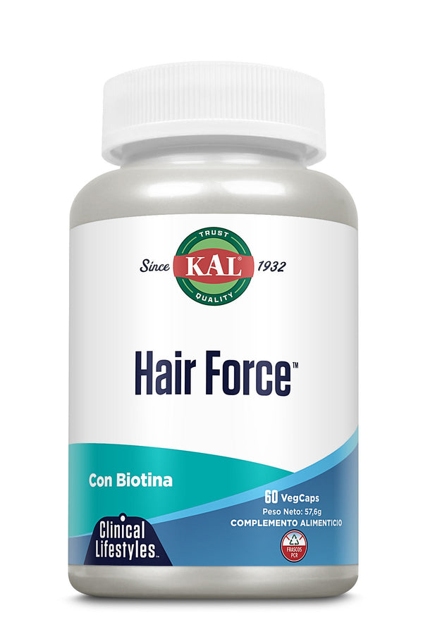 Force Hair - 60 vegacápsulas Pelo Fuerte - Tribu Naturals