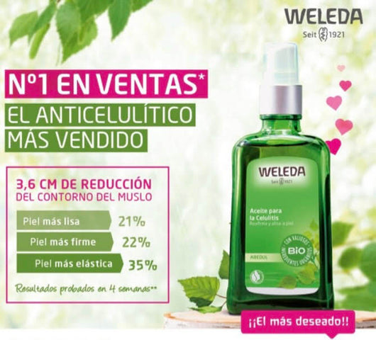 Aceite para la Celulitis de Abedul 100 ml - Tribu Naturals