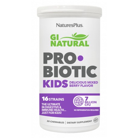 Probiótico Natural Niños 30 comprimidos masticables - Tribu Naturals